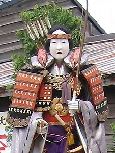 江差町姥神大神宮祭礼山車神功山人形及び付属品