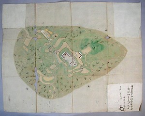 金山要害絵図〔享保二年〕（中嶋家文書）