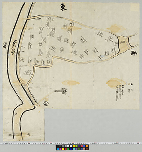 〔西除川・東除川村々絵図〕