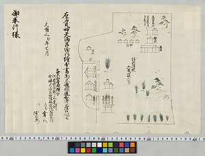 天満宮境内絵図