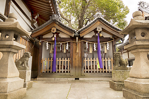 阿保親王社・厳島神社 社殿