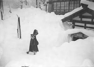 降雪地区での集配作業