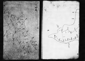 郵便線路図(下總国)