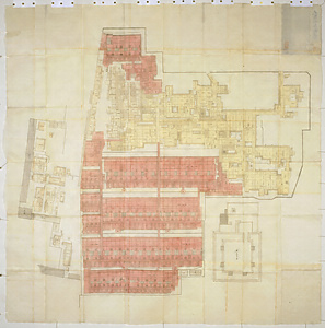 江戸城御本丸大奥向総絵図