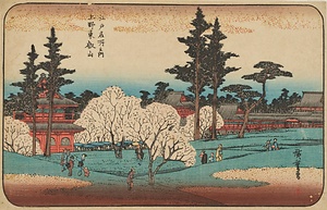 江戸名所之内・上野東叡山