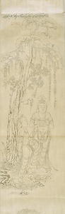 東大寺戒壇院扉画（模本）