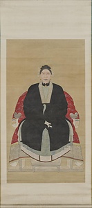 貓老尉夫妻像（模本）