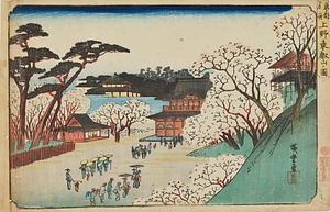 江都名所・上野不忍の池