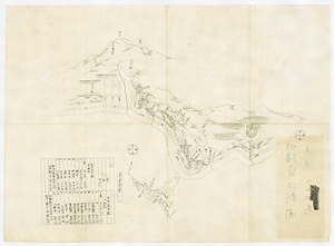 北海道江刺図「エサシ市大概地図」