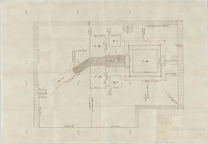 文化度舞楽御舞台絵図