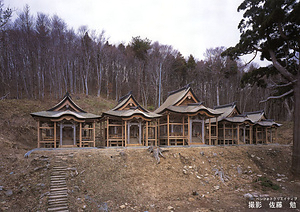 赤神神社五社堂　三の宮堂　客人権現堂　　赤神権現堂　八王子堂　十禅師堂