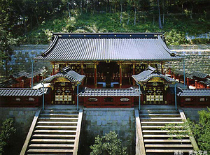 神部神社浅間神社大歳御祖神社　神部神社浅間神社　本殿　中門　透塀　拝殿