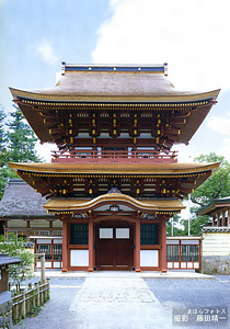 薦神社神門