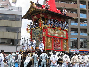 京都祇園祭の山鉾行事