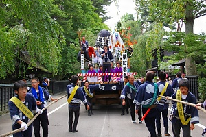 角館祭りのやま行事	