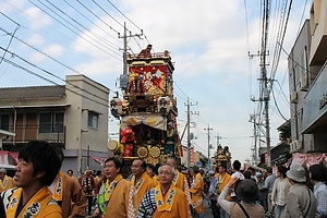 川越氷川祭の山車行事