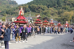 八代妙見祭の神幸行事