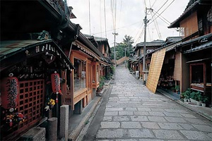 京都市産寧坂（門前町　京都）