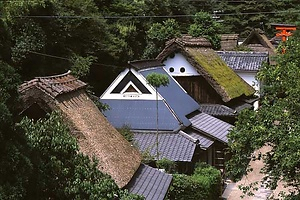 京都市嵯峨鳥居本（門前町　京都）