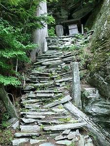 天磐戸神社（天の岩戸神社）　境内地の一部