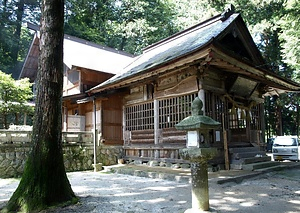 安布知神社本殿及び拝殿