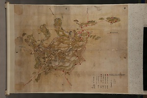 慶長小豆島絵図及び正保小豆島絵図