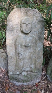 射手神社（旧仏性寺）地蔵石仏