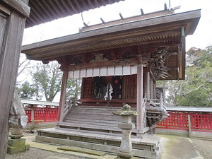 白子神社本殿　附　棟札３枚（宝暦十二年在銘１枚・弘化四年在銘２枚）