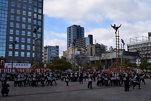 仙台消防階子乗り