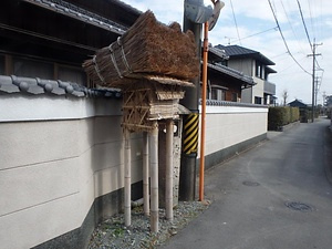 佐田西出　天王さんのお社塔