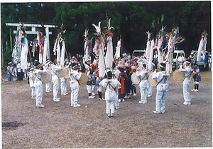 城上町太鼓踊（児美神社例祭に伴う芸能）