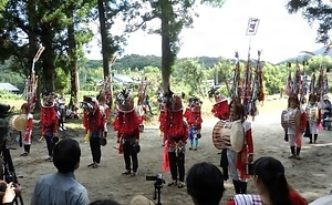 元村楽太鼓踊（諏訪神社例祭に伴う芸能）