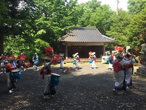 上川戸虫送り踊り