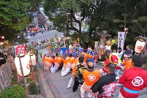 大山神社曳舟神事