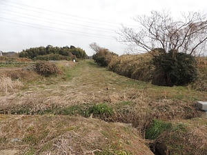 祇園原・唐香原の古代官道跡