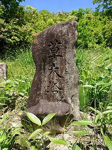 玉庭・矢ノ沢の草木塔