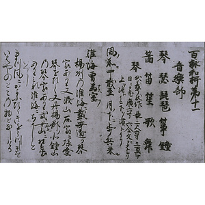 百詠和歌巻第十一