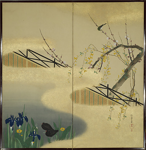 四季花鳥図