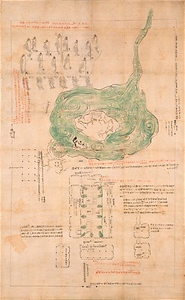 神泉苑請雨経法道場図