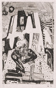 版画集『瑛九・銅版画 SCALE III』 4 嵐