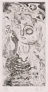 版画集『瑛九・銅版画 SCALE IV』 16 童女