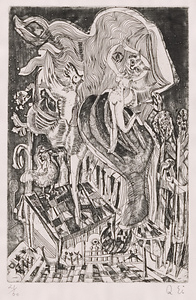 版画集『瑛九・銅版画 SCALE III』 11 無我