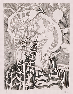 版画集『瑛九・銅版画 SCALE II』 16 午後