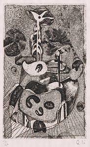 版画集『瑛九・銅版画 SCALE III』 19 夢