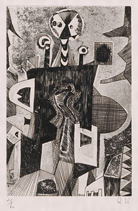 版画集『瑛九・銅版画 SCALE III』 26 カメラ