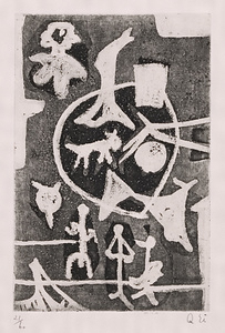 版画集『瑛九・銅版画 SCALE III』 27 遊園地