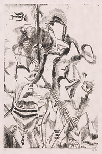 版画集『瑛九・銅版画 SCALE I』 20 光と線