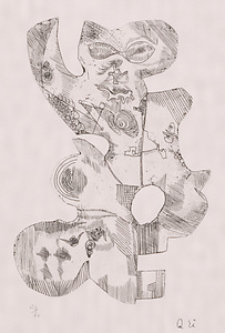 版画集『瑛九・銅版画 SCALE III』 31 鳥