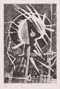 版画集『瑛九・銅版画 SCALE III』 38 駄々っ子