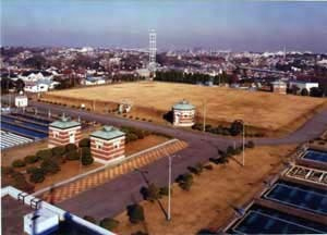 横浜市西谷浄水場配水池浄水井上屋